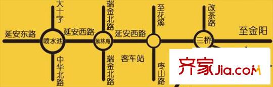宏業(yè)康馨園交通圖交通示意圖