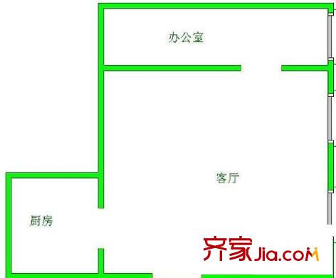 華億大廈住宅戶型圖華億大廈 1室 戶型圖 1室1廳1衛(wèi)1廚