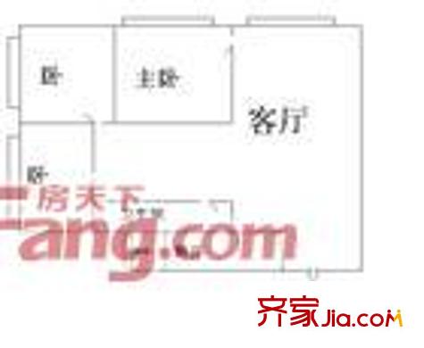 半邊街民宅 戶型圖3