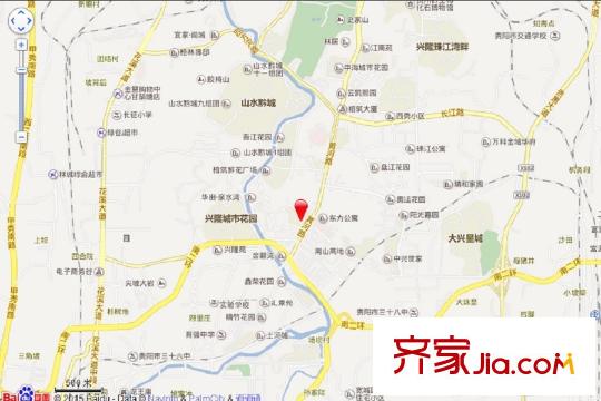 星河國際交通圖