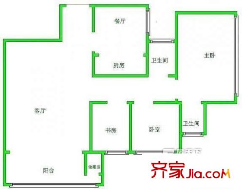三橋后壩 戶型圖