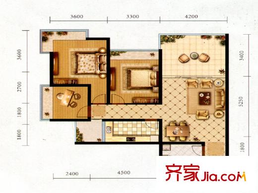 南岳首座一期C1C2戶型