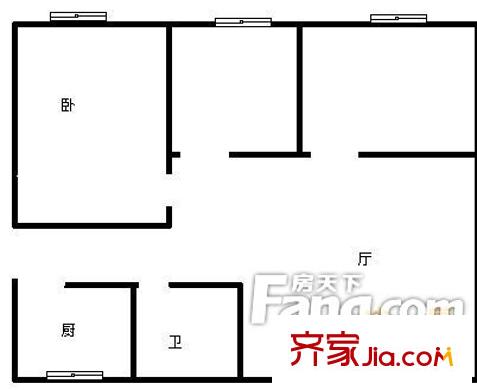 紅巖村社區(qū) 戶型圖 2