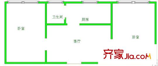 紅巖村社區(qū) 戶型圖1