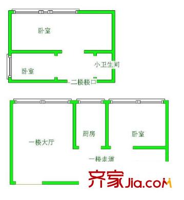 華城凱旋門 3室 戶型圖