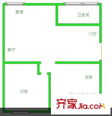 安懷小區(qū)戶型圖02 