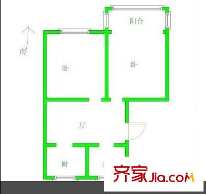 安懷小區(qū)戶(hù)型圖04 