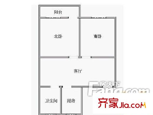 安居5號(hào) 戶型圖 1