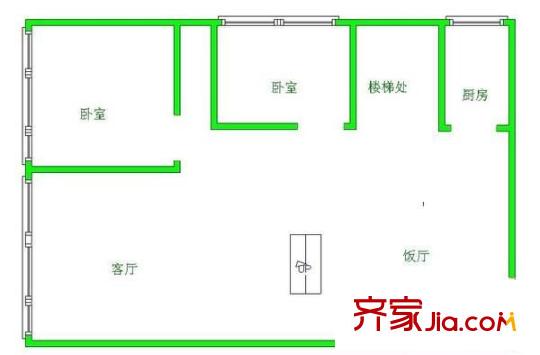 天驕瑞園 4室 戶型圖