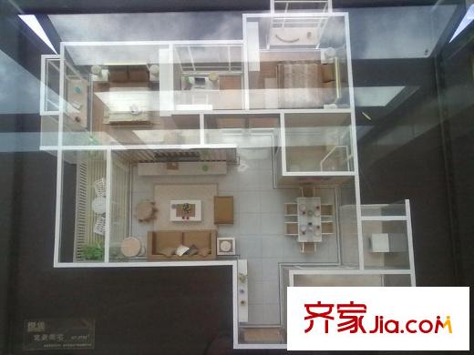 凱發(fā)大廈戶型圖橙堡戶型1 2室2廳1衛(wèi)1廚