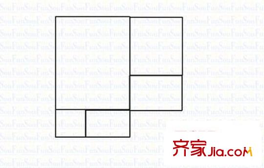 天緯南岳苑 1室 戶(hù)型圖