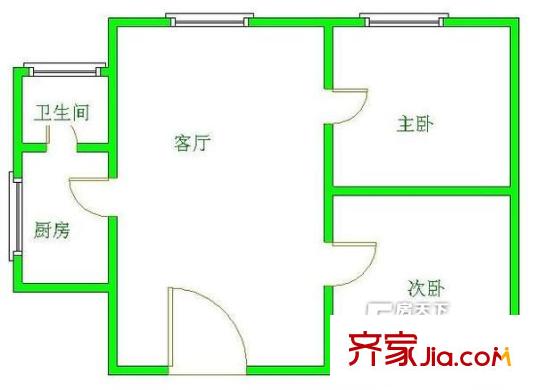 榕筑大廈 戶型圖 2
