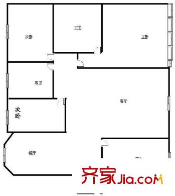 榕筑大廈 戶型圖 3