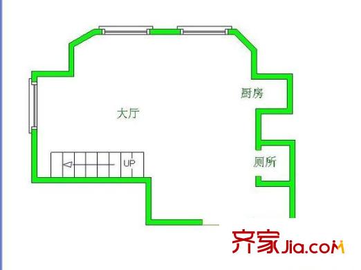 佳和花園 3室 戶型圖