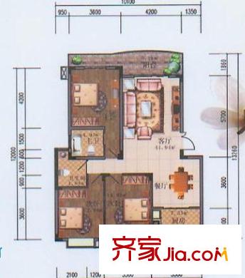 蝴蝶泉花園 戶型圖