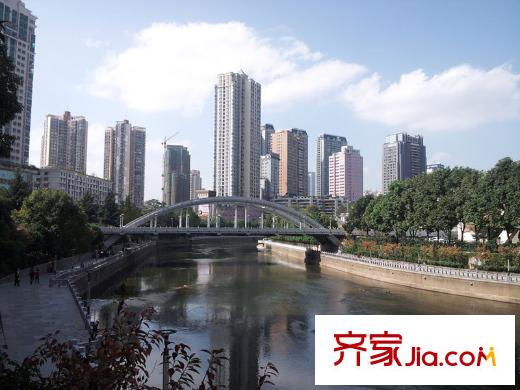 南岳首座配套圖周邊南明河省委冠州橋段（2013-12-31）