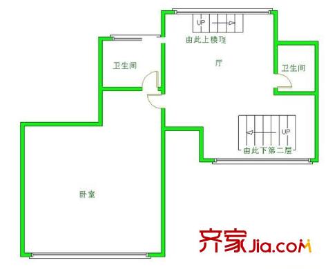 碧麗園小區(qū) 7室 戶型圖