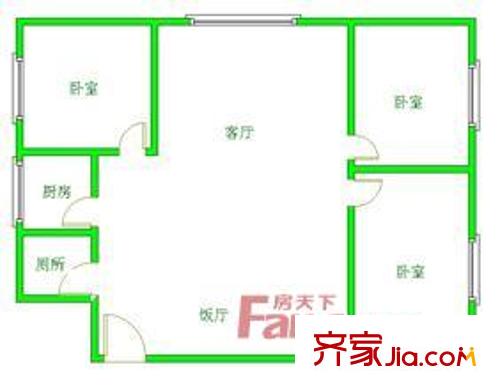 宏福大廈 戶型圖