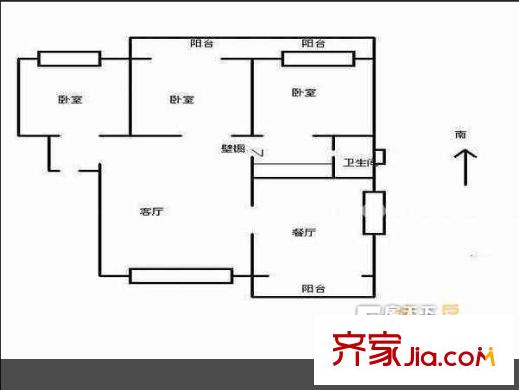 安懷小區(qū)戶型圖05 