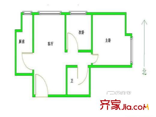 安居5號(hào) 戶型圖 2