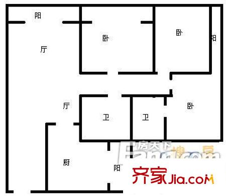 安居5號(hào) 戶型圖 3