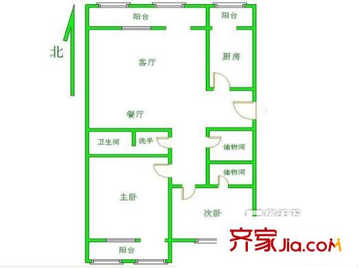 安居5號(hào) 戶型圖 4