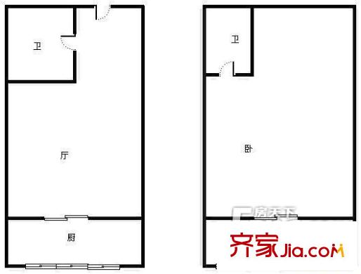 公園南路社區(qū) 戶型圖2