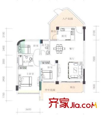 興合家園 戶型圖