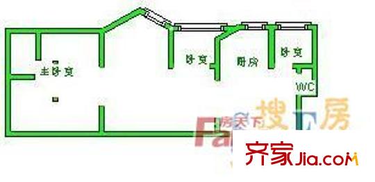 榕筑大廈 戶型圖