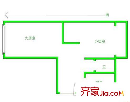 宏福大廈 戶型圖 1