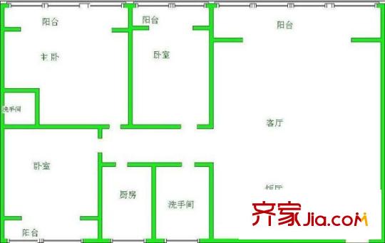 經(jīng)典時(shí)代花園廣場 0室 戶型圖