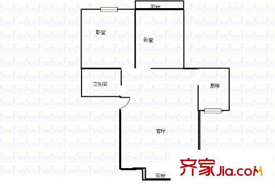 經(jīng)典時(shí)代花園廣場 0室 戶型圖