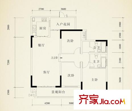 體育路小區(qū) 戶型圖 3