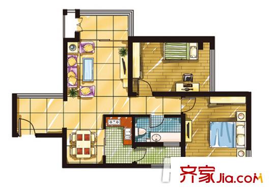 體育路小區(qū) 戶型圖 4