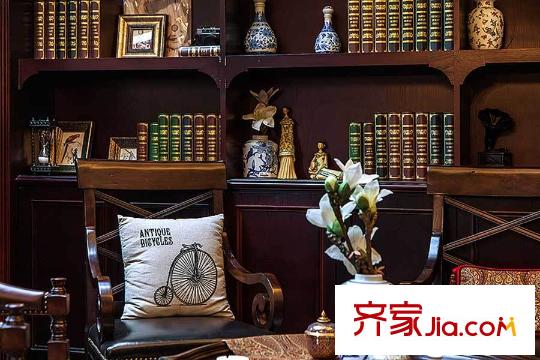 萬科玲瓏灣項目高級會所書房