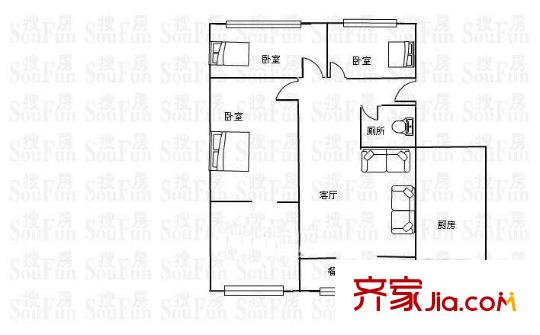 省水利設(shè)計院-戶型圖1