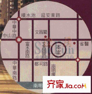 亨特國(guó)際交通圖