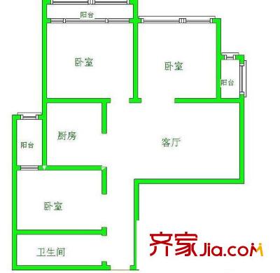 亨特國際 0室 戶型圖