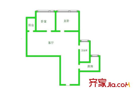 亨特國際 0室 戶型圖
