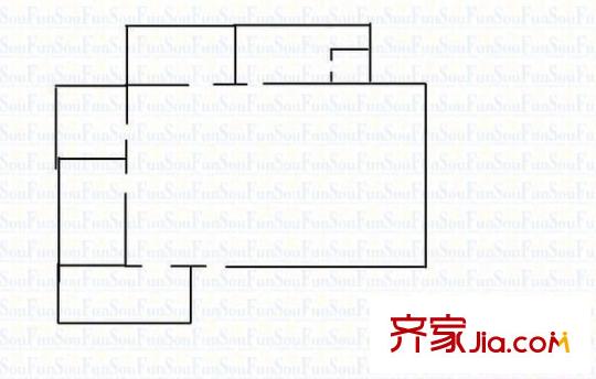 海發(fā)紫林苑 4室 戶型圖