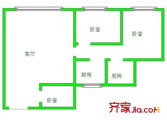 蟠桃園 戶型圖 2