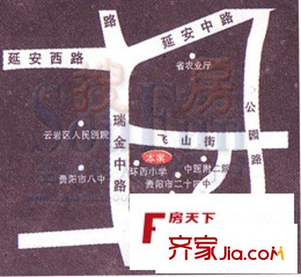 祥源大廈交通圖
