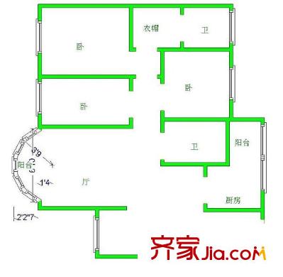經(jīng)典時(shí)代花園廣場 0室 戶型圖