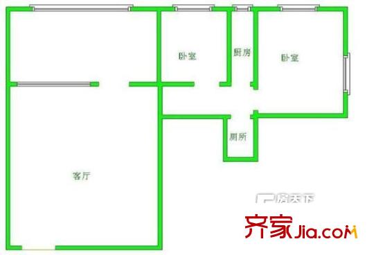 靈達(dá)欣苑 戶型圖 1