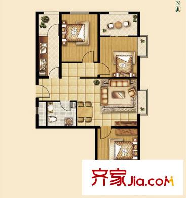 體育路小區(qū) 戶型圖 2