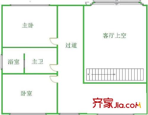小河中曹司 4室 戶型圖