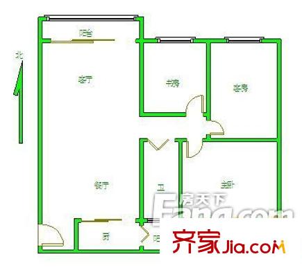 省水利設(shè)計(jì)院 戶型圖4