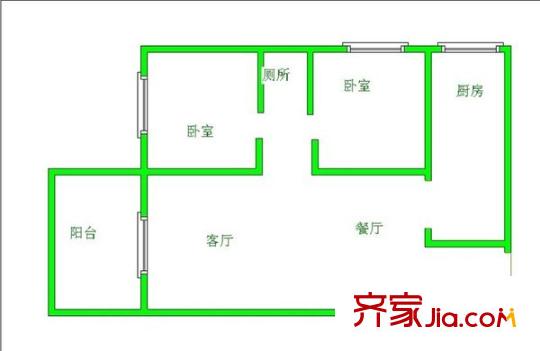 亨特國際 0室 戶型圖