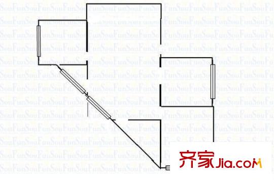貴橡大廈 3室 戶型圖