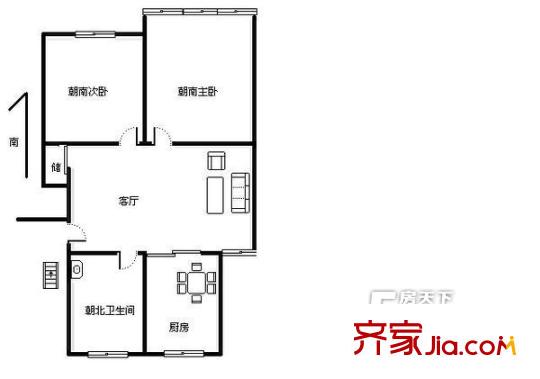 金地苑 戶(hù)型圖 3